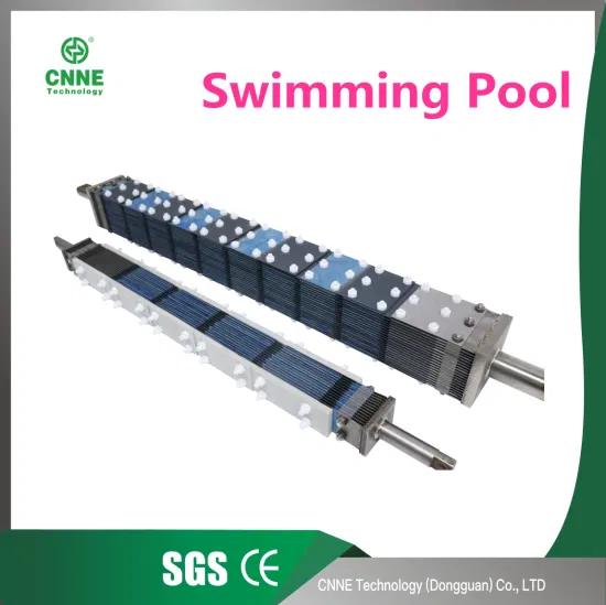 Ánodo de titanio de gran oferta para tratamiento de agua, electrolizador de membrana de iones para piscinas